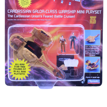 Star Trek Innerspace Cardassian Warship 1995 OVP | Playmates | hoppla-stuff.de